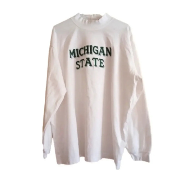 Michigan State mock neck tshirt mens size XXL - Picture 1 of 3